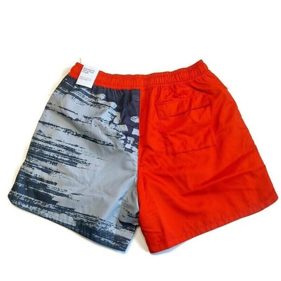 Nike Woven Flow Summer Hoop Shorts Mens Size L Standard Fit DV9605-657 Black Red - Picture 2 of 5